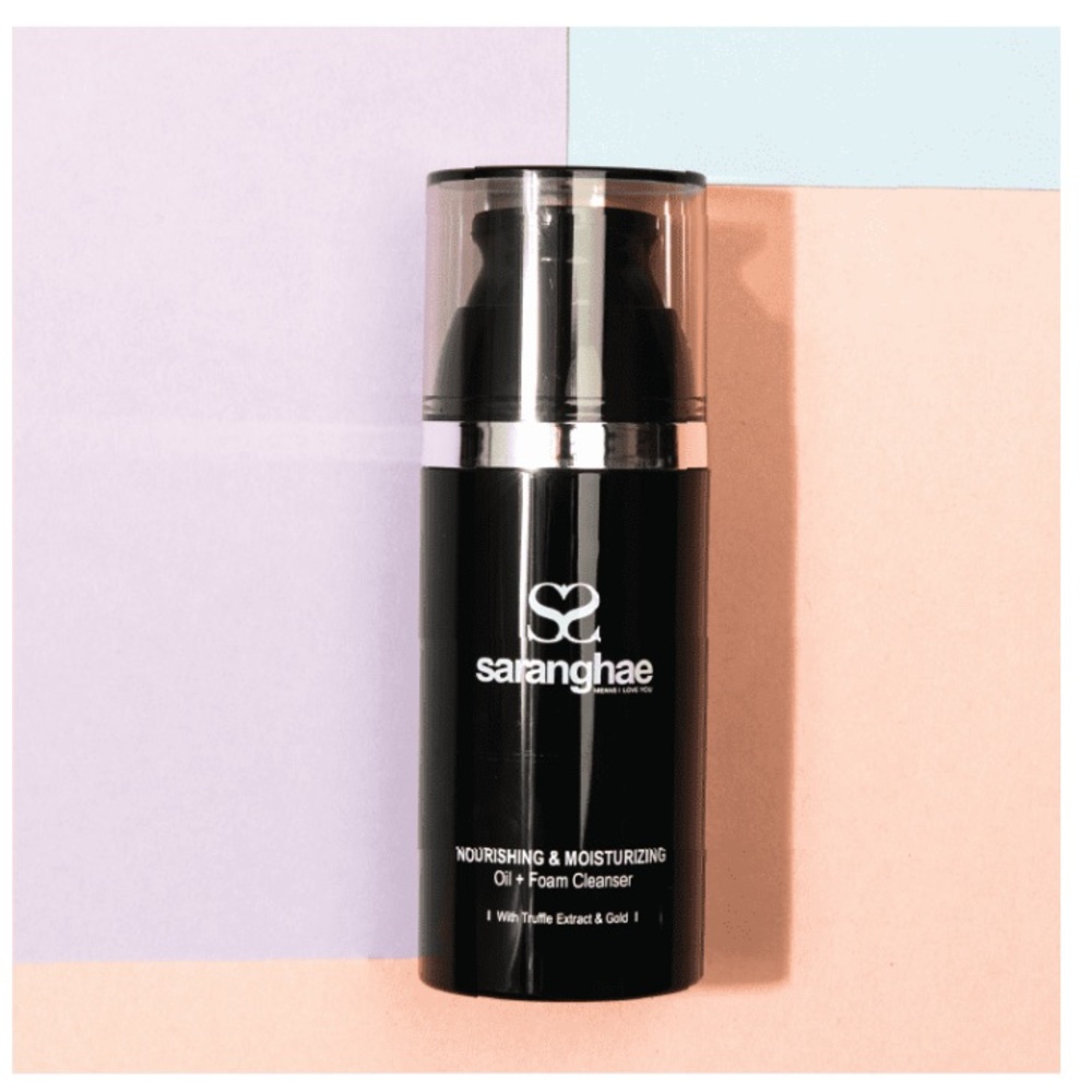 Saranghae oil + foam cleanser
